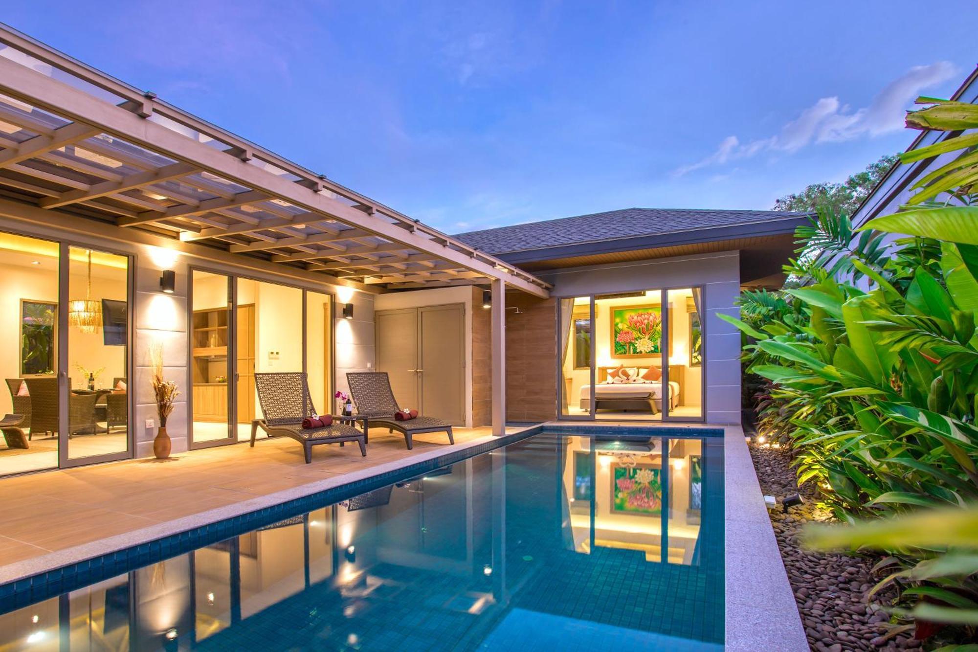 Resort Boutique 2Br Villa Dalaa 4, Private Pool, Full Service, 5 Min Drive หาดกมลา ภายนอก รูปภาพ