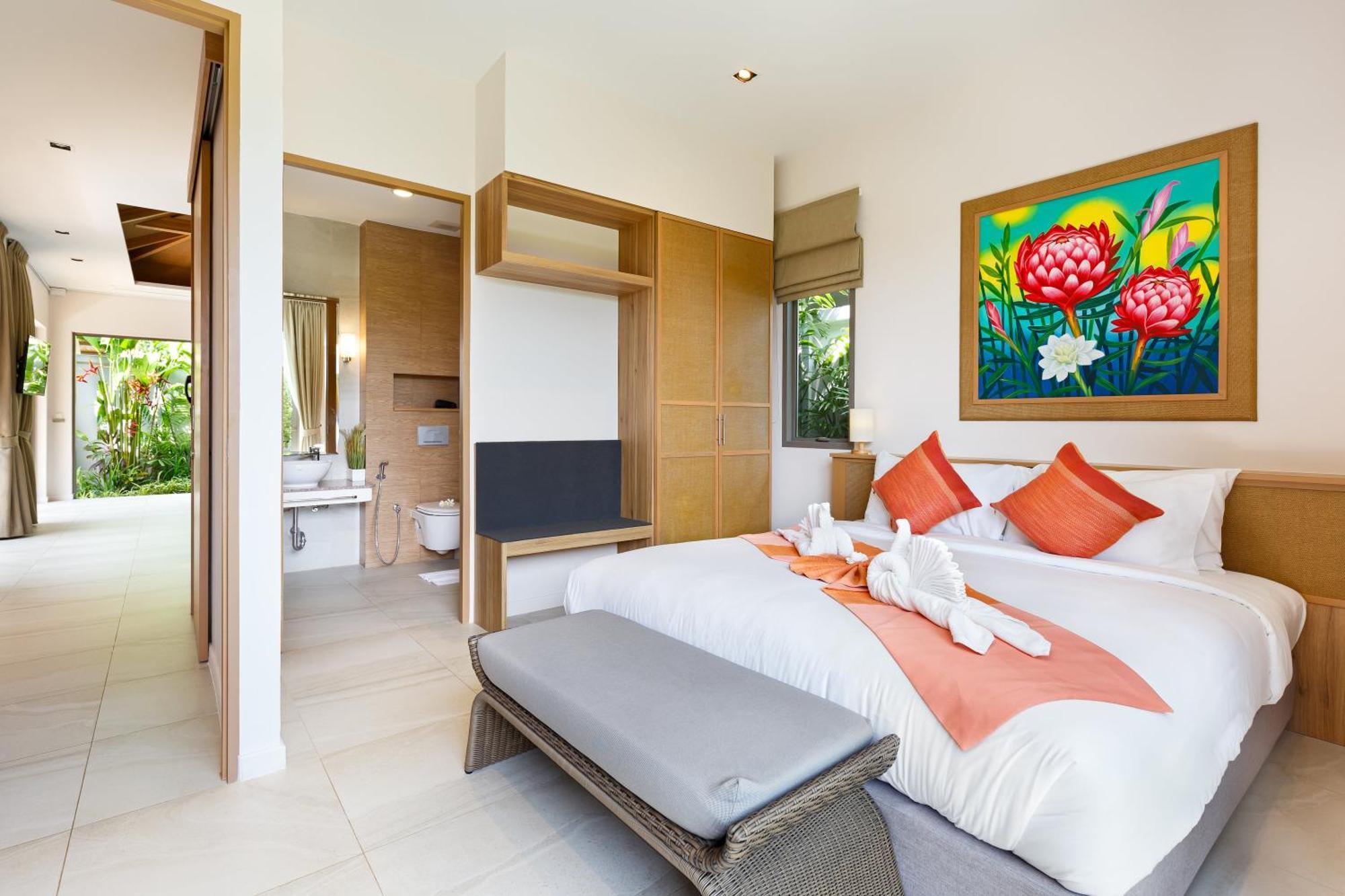 Resort Boutique 2Br Villa Dalaa 4, Private Pool, Full Service, 5 Min Drive หาดกมลา ภายนอก รูปภาพ